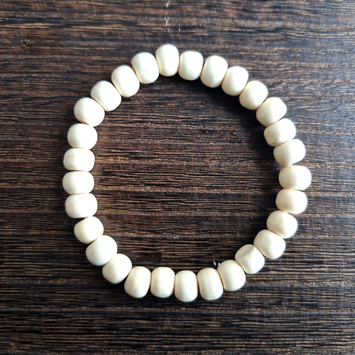 Wooden beads bracelet