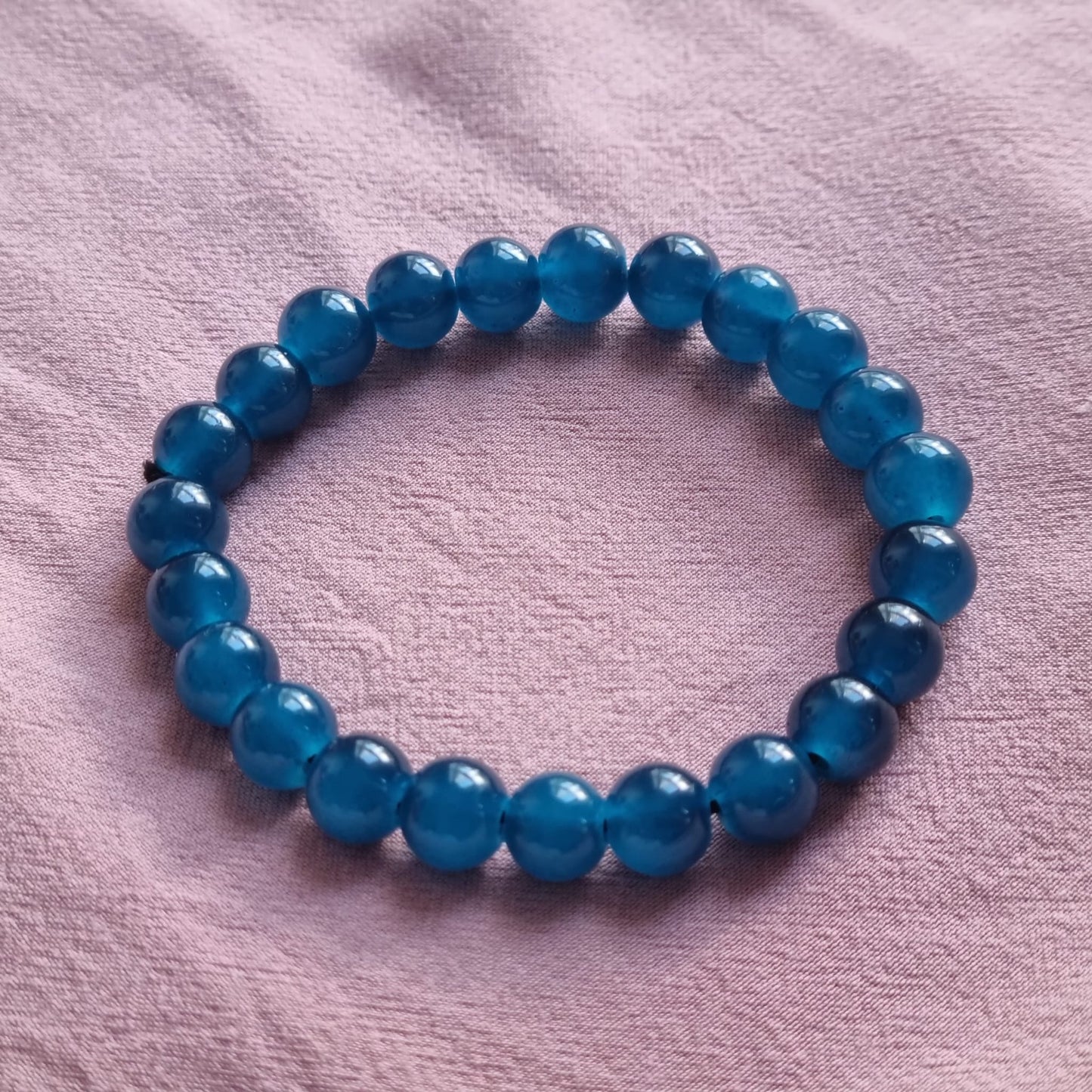 Crystal glass beads bracelet